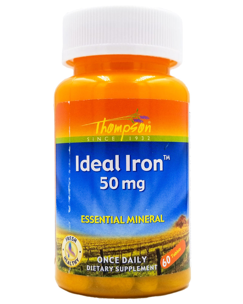 Thompson Ideal Iron 50mg (60 tablets) - Organics.ph