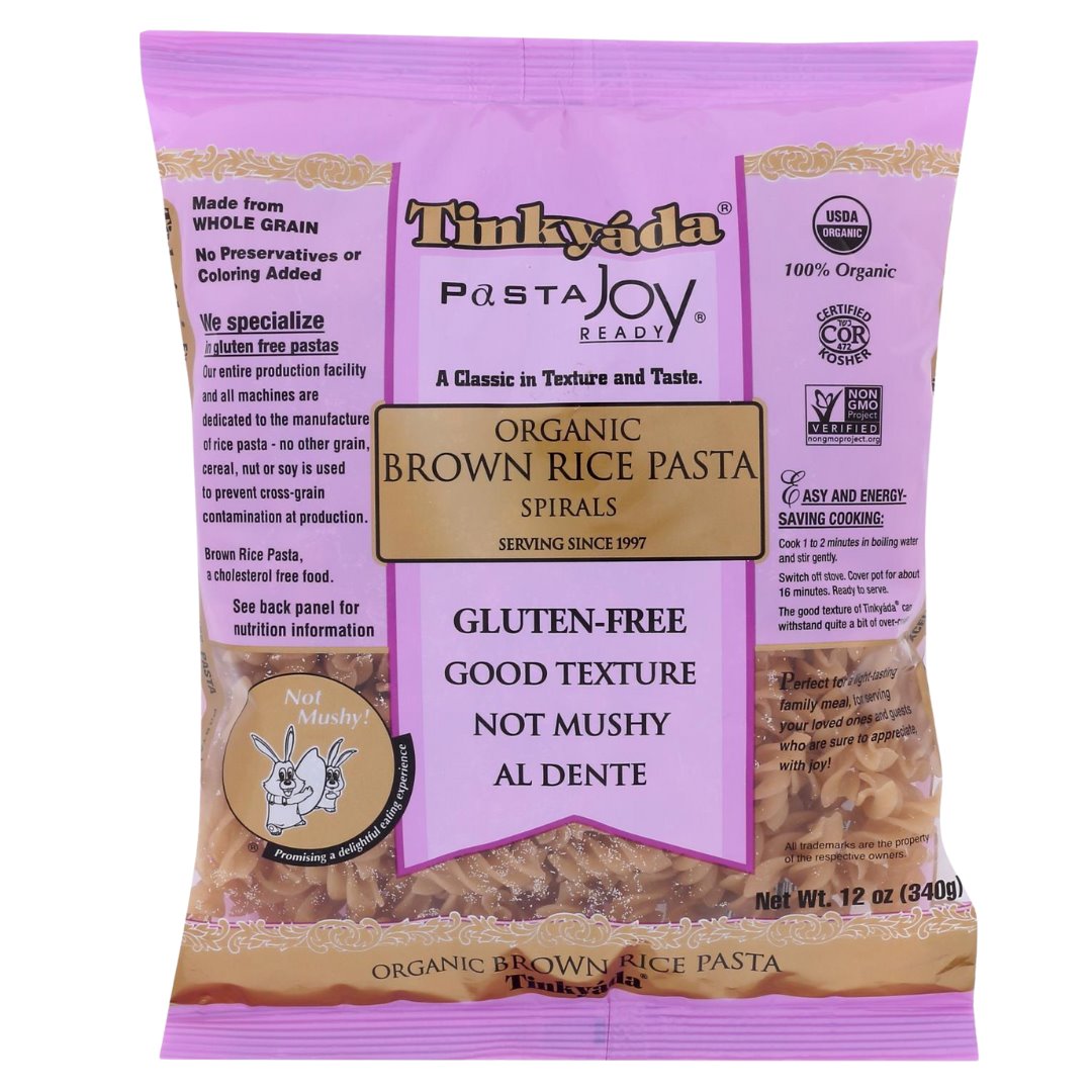 Tinkyada Organic Brown Rice Pasta - Spirals (340g)