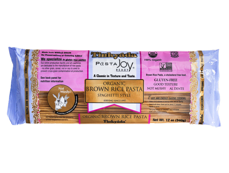 Tinkyada Organic Brown Rice Spaghetti (340g) - Organics.ph