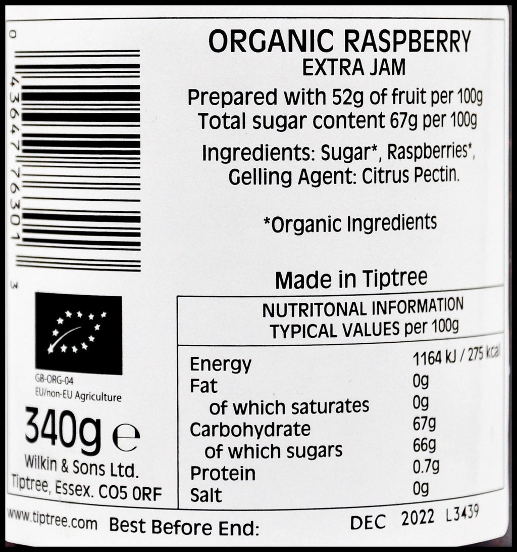 Tiptree Raspberry Jam Tiptree Organic Jam - Organics.ph