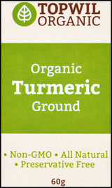 Topwil Organic Turmeric Ground (60g) - Organics.ph