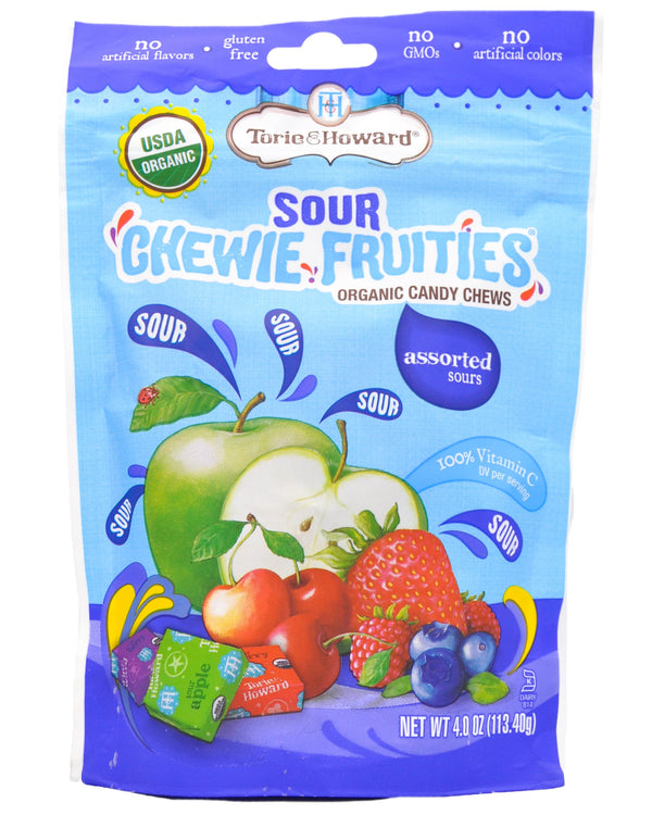 Torie & Howard Organic Chewy Sour Candies - Assorted Flavors (113g) - Organics.ph