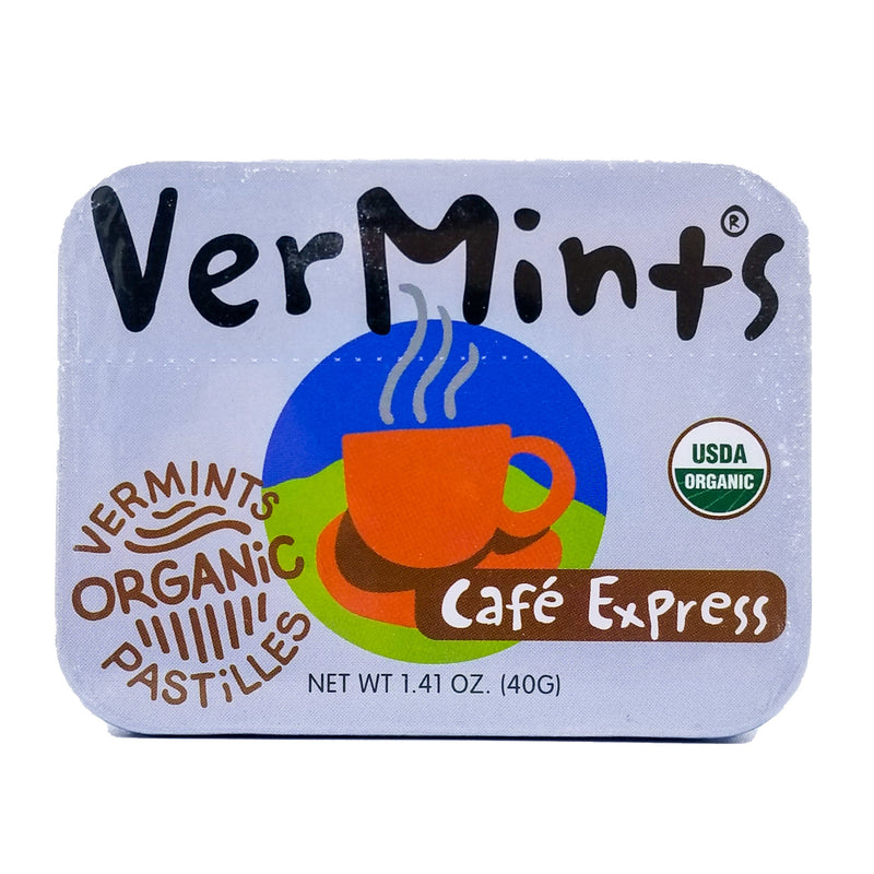 VerMints Organic Coffee Pastilles - Cafe Express (40g) - Organics.ph