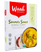 Waah Organic Simmer Sauce - Korma Curry (300g) - Organics.ph