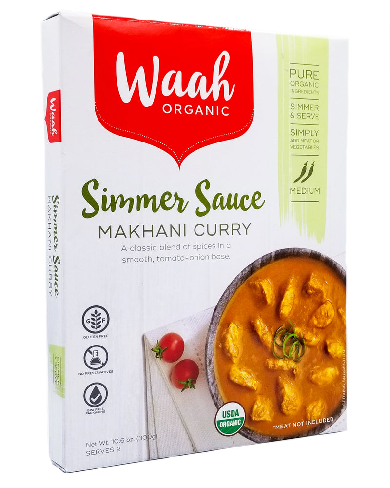Waah Organic Simmer Sauce - Makhani Curry (300g) - Organics.ph