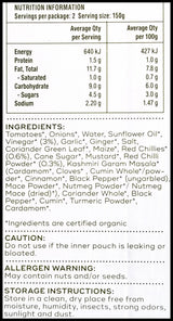 Waah Organic Simmer Sauce - Vindaloo Curry (300g) - Organics.ph