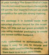 Wonderhome Naturals All-Purpose Surface Cleaner - Dayap Lime & Lemongrass - Refill Pack (1 Liter) - Organics.ph