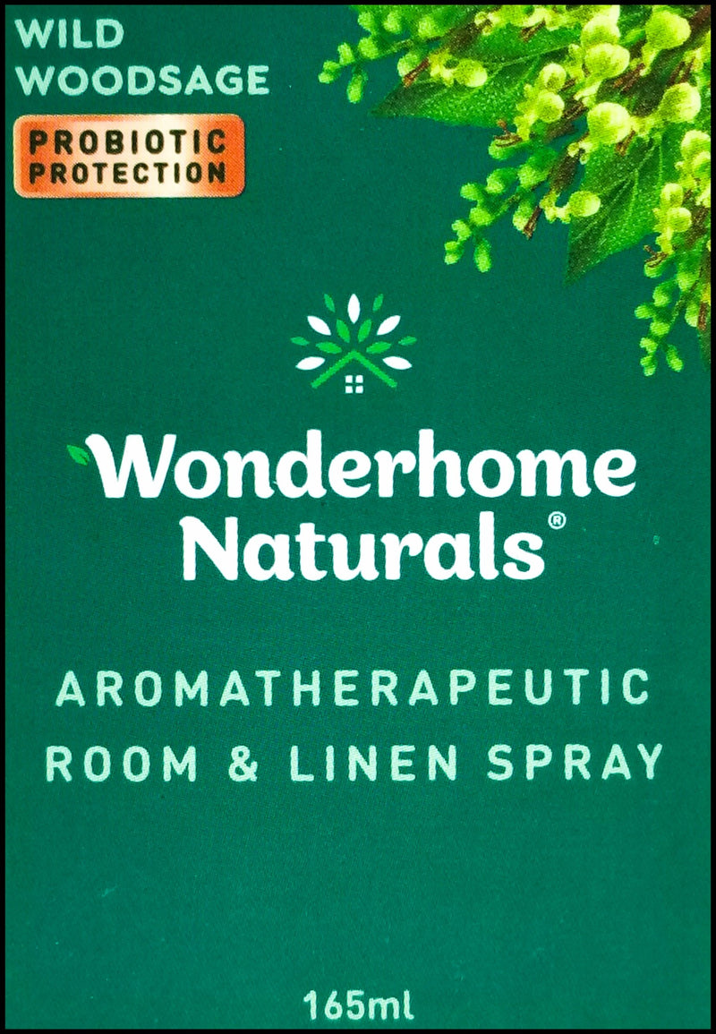 Wonderhome Naturals Aromatherapeutic Room & Linen Spray - Wild Woodsage (165ml) - Organics.ph