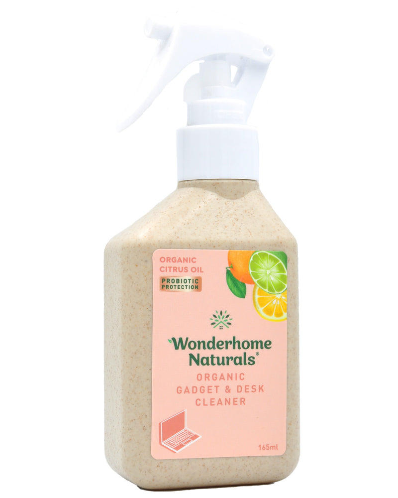 Wonderhome Naturals Gadget & Desk Cleaner - Organic Citrus Oil (165ml) - Organics.ph