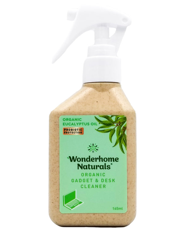Wonderhome Naturals Gadget & Desk Cleaner - Organic Eucalyptus Oil (165ml) - Organics.ph