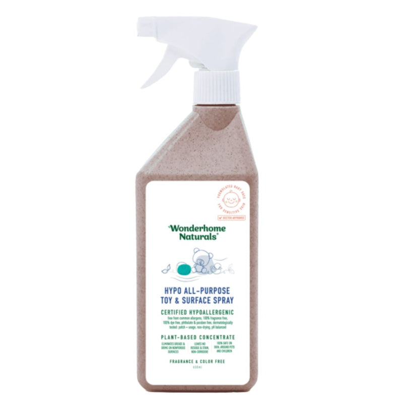 Wonderhome Naturals Hypoallergenic All Purpose Cleaner - Toy & Surface Spray (650ml) - Organics.ph