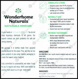 Wonderhome Naturals Hypoallergenic Laundry Detergent - Liquid (1500ml) - Organics.ph