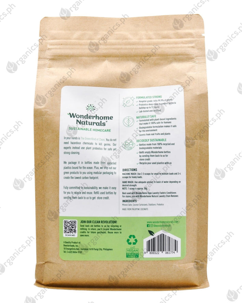 Wonderhome Naturals Hypoallergenic Laundry Detergent - Powder (1kg) - Organics.ph