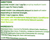 Wonderhome Naturals Laundry Detergent Liquid - Wildberry Seaside Botanicals (800ml) - Organics.ph