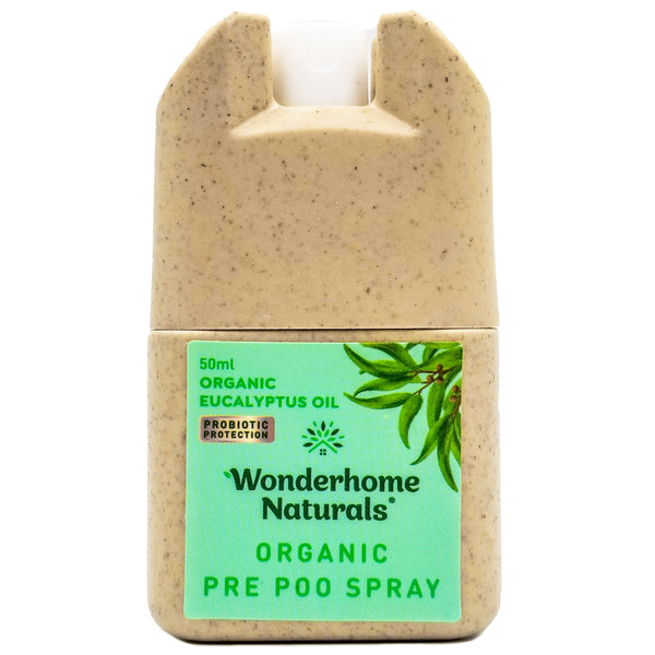 Wonderhome Naturals Pre-Poo Spray - Organic Eucalyptus Oil (50ml) - Organics.ph