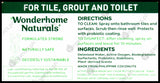 Wonderhome Naturals Tile & Mildew Foaming Cleaner - Pine & Citrus Rind (300ml) - Organics.ph