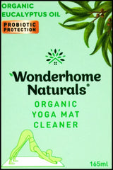 Wonderhome Naturals Yoga Mat Cleaner - Organic Eucalyptus Oil (165ml) - Organics.ph